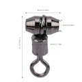 Miniatyrbild 6 av 7: Enhanced American Swivel Hook Gear Connector - 20st