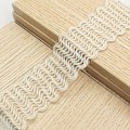 Miniatyrbild 5 av 5: 5-pack Juteband för DIY-hantverk Rustik Spetsband Burlap Tyg Presentinslag Fest Semester Dekoration