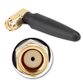 Pikkukuva 3 / 8: 3 kpl 5CM 3DBi 2.4/5GHZ kaksoistaajuinen WIFI-antenni sisäkierre (L SMA naaras)