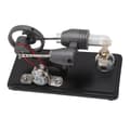 Miniatyrbillede 4 af 8: Stirlingmotor Modelsæt Sort Stirlingmotor Generator Model Fysisk Videnskab Eksperiment Model Uddannelseslegetøj