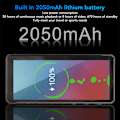 Miniatyrbillede 7 af 7: MP4-afspiller Bærbar 5,0 tommer HD Touch-skærm Bluetooth WiFi Musikafspiller til Sports Running Sort