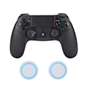 Miniatyrbild 5 av 8: 2 st Anti-halk Game Controller Joystick-skydd för PS4/PS3/Xbox (vit blå)