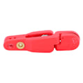 Miniatyrbilde 1 av 8: Snap Release Clip for Weight Planer Board Outrigger Downrigger Power Grip (rød)