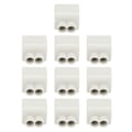 Pikkukuva 7 / 8: 10 kpl 60A 400V pikaliitinkaapelin liitin Yksi in kaksi ulos Sähköjohdotus Inline liitoslohkot 0,5–6 mm² johdoille