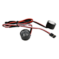 Pikkukuva 2 / 8: Ajovalot LED-valon osien lisävaruste sopii Wrangler 313 SCX10 90046 1/10 RC Car Vihreä Keltainen