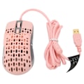 Miniatyrbillede 7 af 8: Mus med justerbar DPI-hastighed RGB-baggrundsbelysning ergonomisk bikube-skal letvægts gaming-mus pink