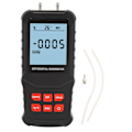 Miniatyrbillede 1 af 8: Digital Manometer 20.68Kpa Høj Nøjagtighed Overbelastning Prompt Automatisk Sluk Håndholdt Differential Trykmåler