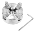 Miniatyrbillede 1 af 8: Z011A Z011A zinklegering 4-kæber Chuck Clamp tilbehør til mini metal drejebænk