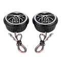 Miniatyrbillede 5 af 8: 2 stk. Kreative Auto Car Spider Pattern Super Power Loud Audio Speaker Tweeter Højttaler
