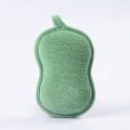 Miniatyrbillede 2 af 5: Ultrasoft Bambus Baby Bade-svamp - 3-pak - Blød og Absorberende Baby-svamp - Blå, Grøn, Rosa