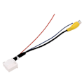 Miniatyrbillede 1 af 5: 16 Pin Bil Bakkamera Adapter Kabel Parkerings Backup Kamera Video Kabel Adapter Navigation DVD