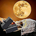 Miniatyrbillede 2 af 5: Halloween Projektionslampe Stjerneprojektor Jord Måne Planet Projektor Baggrund Atmosfære Led Natlys Til Børns Soveværelse Vægdekoration -CHNSZ