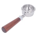 Pikkukuva 3 / 8: 58mm pohjaton portafilter puukahvalla, kaksoiskorvainen kahviportafilter GAGGIA-kahvikoneelle A1 Red Sour Branch