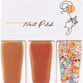 Miniatyrbild 8 av 8: 3-pack nagellackset på vattenbasis för kvinnor, lätt att ta bort, snabbtorkande nagellack för dejting, halloweenfest T07