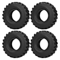 Pikkukuva 8 / 8: 4 kpl universaalia RC-kumiset renkaat 130/40mm kalanruotokuvio RC-lisävarusteet
