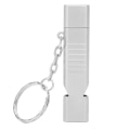 Miniatyrbild 6 av 8: USB3.0 U Disk Självskydd Stötsäker Liten Kompakt Strömlinjeformad Utseende 2 i 1 Whistle Flash Drive128GB