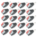 Pikkukuva 2 / 8: 20 kpl 5,5x2,1 mm urosliitinkaapelin liitin DC- power sovitinpistoke LED-valonauhalle