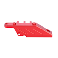 Miniatyrbilde 4 av 8: Aluminium Alloy Rear 4-Link Mount for AXIAL AX90056 Jeep Wrangler RC Crawler Part (Red)