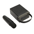 Pikkukuva 6 / 8: Karaoke-koneen setti RGB-valolla, ladattava Bluetooth-kaiutin, jossa 1 langaton mikrofoni kotikaraokeen, musta