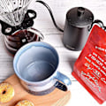 Miniatyrbillede 5 af 5: Stor Keramisk Kaffekrus, Stor Tekop til Kontor og Hjem, 620 ml, Tåler Opvaskemaskine og Mikroovn, 1 STK (Blå)