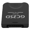 Miniatyrbilde 3 av 8: GC2SD-kortleser Plug and Play bærbar profesjonell spillkonsoll Micro Storage Card Adapter for Wii for GC Black