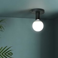 Miniatyrbilde 5 av 5: Moderne Taklampe, Svart Metall Taklampe, Moderne Taklampearmatur