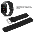 Miniatyrbillede 7 af 8: Justerbar Silica Gel-urrem Udskiftning af armbåndsursrem Passer til Garmin Vivoactive (sort)