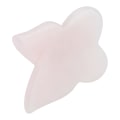 Miniatyrbilde 6 av 8: Naturlig Rose Quartz Crystal Healing Massasje Stone Scraping Plate