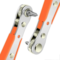 Miniatyrbilde 1 av 5: Skralle Magnetisk Skrutrekker, Mini 1/4 Skrallefastnøkkel, 1/4\" Drive Høyt Dreiemoment, Reversibel Skralle Offset Skrutrekker, Multi-Funksjon Lomme Reparasjon