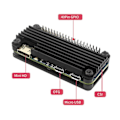 Miniatyrbillede 2 af 5: 40pin Gpio Header Til Kabinet Til Banana Pi M2 Zero Varmeafledning Helt I Metal