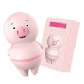 Miniatyrbillede 1 af 8: Piggy Clitoral slikkelegetøj Sutter Vibrerende Vandtæt Reducer træthed Sødt tunge Clit legetøj