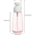 Miniatyrbild 2 av 5: 100ml Återanvändbar Reseflaska för Fuktkräm, 3-pack