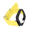 Miniatyrbild 7 av 8: 2 i 1 watch för Redmi Watch 3 Silikon Justerbar Smart Watch Armband med case Gul