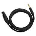 Miniatyrbillede 3 af 8: JORINDO XLR hun til 1/4 tommer 6,35 mm jack-balanceret signalforbindelseskabel MikrofonledningJD6001‑1m / 3,3ft