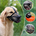Miniatyrbillede 5 af 5: Åndbar blød mesh hundekurv til små, mellemstore og store hunde - Justerbare stropper, bidforebyggelse og beskyttelse mod forgiftet lokkemad