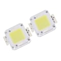 Miniatyrbillede 3 af 8: 2 stk. 100W COB LED-lyschip 9600LM 6000K LED-lyschip-perler til LED-støbepære 32-36V