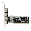Pikkukuva 1 / 8: PCI-laajennuskortti 4-porttiseen USB2.0-hub-sovittimeen, nopea muuntaja, universaali PC-lisävaruste