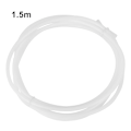 Miniatyrbillede 1 af 8: PTFE White Bowden Tube til 1,75 filament (2,0 mm ID/4,0 mm OD) Til 3D-printere (1,5 M)