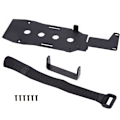Miniatyrbilde 7 av 8: Aluminiumlegering DIY lavt batteri metallbatteriplate for TRAXXAS TRX4 1/10 RC bil