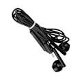 Pikkukuva 4 / 8: Type C -kuulokkeet, melunvaimennus, HD-puhelut, langalliset nappikuulokkeet mikrofonilla Huaweille, musta