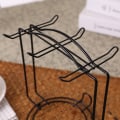 Miniatyrbilde 7 av 8: Tekopper Display Stand Anti Rust Kopper Holder Rustfritt stål tørkestativ for kopper tallerkener