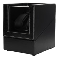 Miniatyrbild 2 av 8: Automatisk Watch Winder Box för mekanisk Watch USB Plugin Display Case Läderstil
