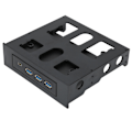 Miniatyrbilde 5 av 8: Optisk stasjonspanel datamaskin frontstasjon USB3.0 utvidelseskort med brakett