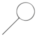 Miniatyrbilde 2 av 8: Laboratorie Støtteringer i Rustfritt Stål, Robust Korrosjonsbestandig Laboratorieeksperiment 120mm / 4.7in