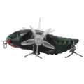 Miniatyrbild 3 av 8: Hard Fish Lure Bionic Cicada Shape fiskebete med roterande snurrar Propeller Diskantkrok 7,5 cmY238-7
