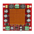 Miniatyrbillede 1 af 8: 150W enkeltkanals digitalt forstærkerkort Multibeskyttelse Klar stereolyd effektforstærkerkort 12‑26V
