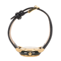 Pikkukuva 5 / 8: Naisten watch tekojalokivi kellotaulu Golden Pointer Quartz Movement PU-nahkahihna watch