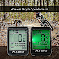 Miniatyrbillede 3 af 5: Vandtæt Cykel Speedometer Trådløs Cykelcomputer Regntæt LCD Display Multifunktionel Cykling