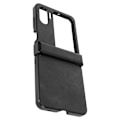 Miniatyrbild 8 av 8: Fodral för Oppo Find N2 Flip i syntetiskt läder, ultratunt, stöttåligt telefonskydd för Oppo Find N2 Flip, svart