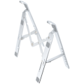 Miniatyrbillede 2 af 8: Bærbar computer stand foldbar med AntiSkid Strip Triangular Sturdy Form til 15,6in Under bærbar computer